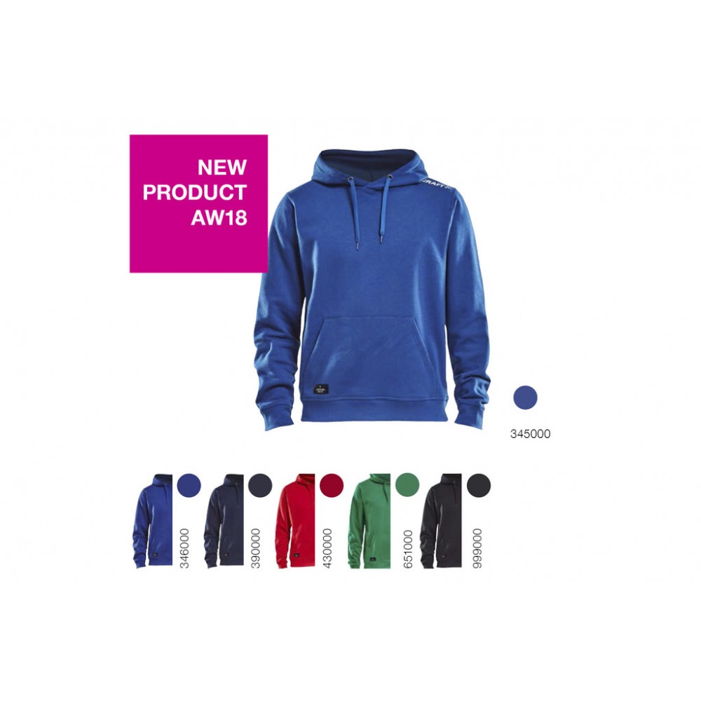 Craft Community Hoodie Uomo – 3XL, Colore Nero, Manica Lunga Con Cappuccio